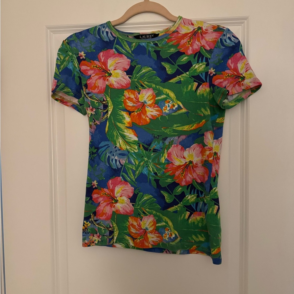 Lauren RL top small/petite